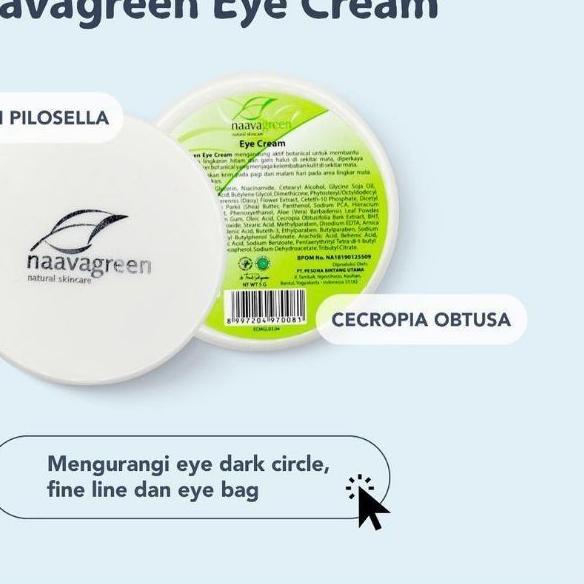 [ORI100%] NG-EDC - NAAVAGREEN KRIM MATA - EYE CREAM - EYE DARK CIRCLE
