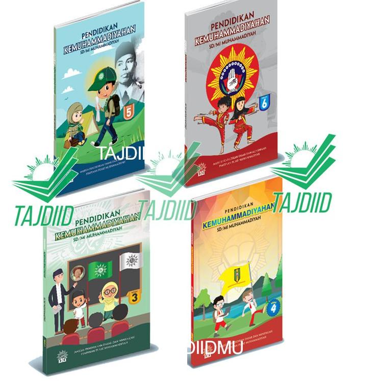 IMPORT TERBAIK PAKET PENDIDIKAN KEMUHAMMADIYAHAN SD/MI MUHAMMADIYAH KELAS 3, 4, 5, 6 け 91
