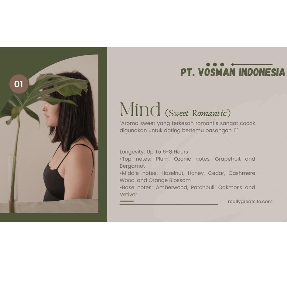 ➻ Vosman Perfume - Mind Oud | Parfum Pria Tahan Lama By Vosman ❃