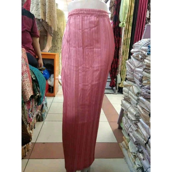 ROK PLISKET PANJANG POLOS BAWAHAN KEBAYA / ROK WANITA MODERN