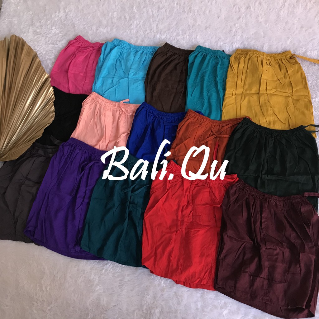  Celana  Pendek  Bali  Polos Part 2 Shopee  Indonesia