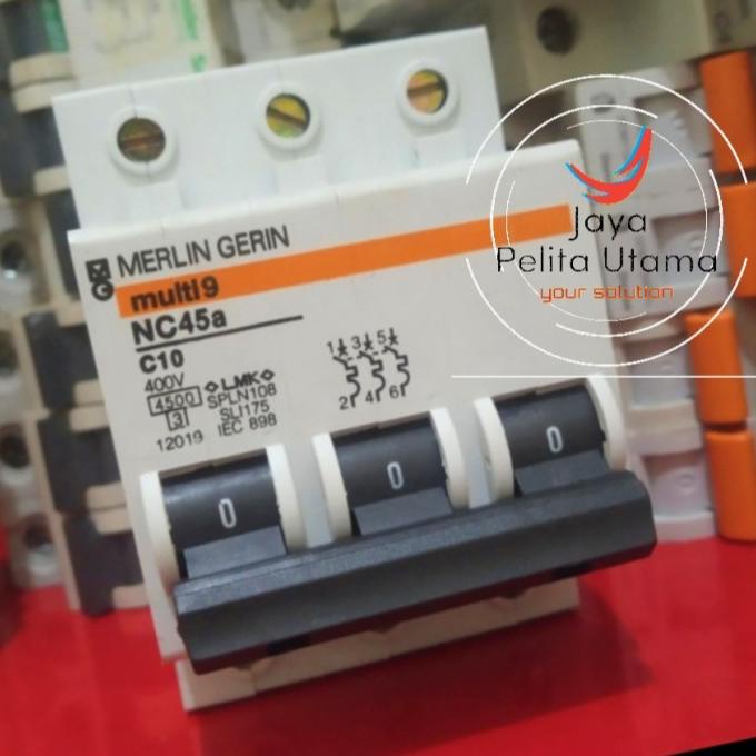 mcb Schneider merlin gerin 3phase 6-10-16-20-25-32-40a