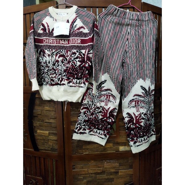 Christian Dior - Setelan Rajut - All Size