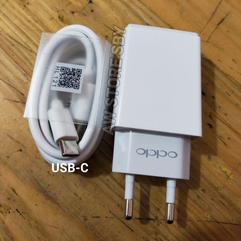 Charger Oppo Type C Quick Charge 3.0 Auto ID Fast Charge oppo A5 2020/ A9 2020/A52/A53/A33/A92