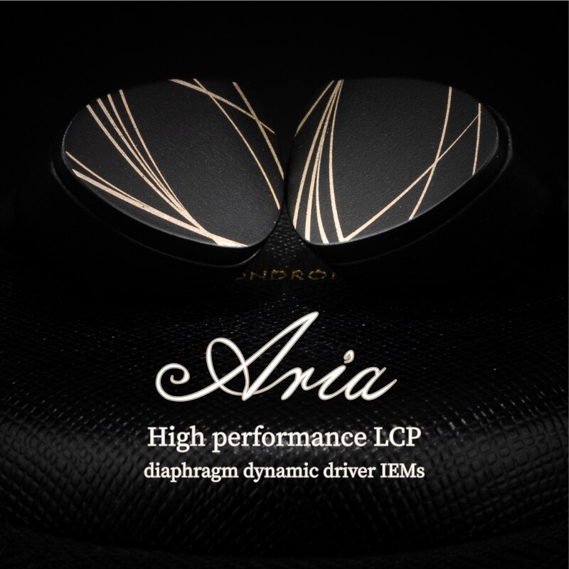 Moondrop Aria Diafragma Dynamic Earphones Kinerja Tinggi LCP IEMs Earbuds Dengan 2PIN Kabel Yang Dapat Dilepas