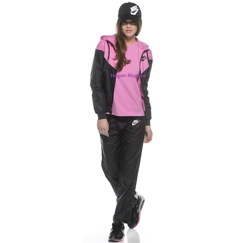 JAKET CEWEK Jaket Parasut Nike Wanita Windrunner Jacket Olahraga Sport Running Lari CW Jogging