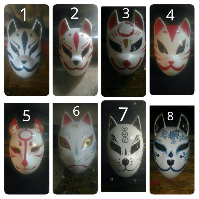 Anime Cosplay Masks