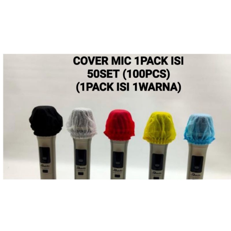 Cover microphone sarung mic penutup kepala mic busa mic impor KTV