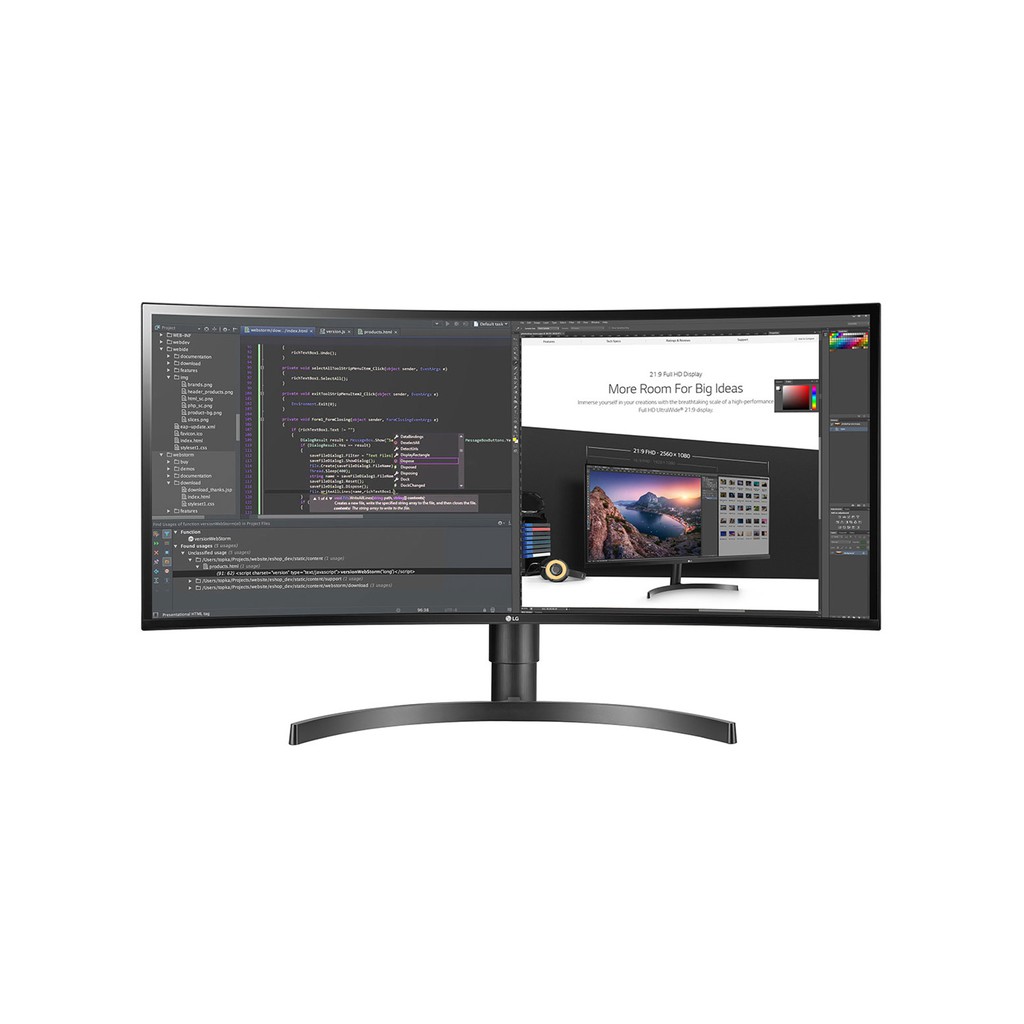 LG 34WN80C-B UltraWide™ 21:9 34 Inci panel IPS resolusi WQHD HDR10 USB-C