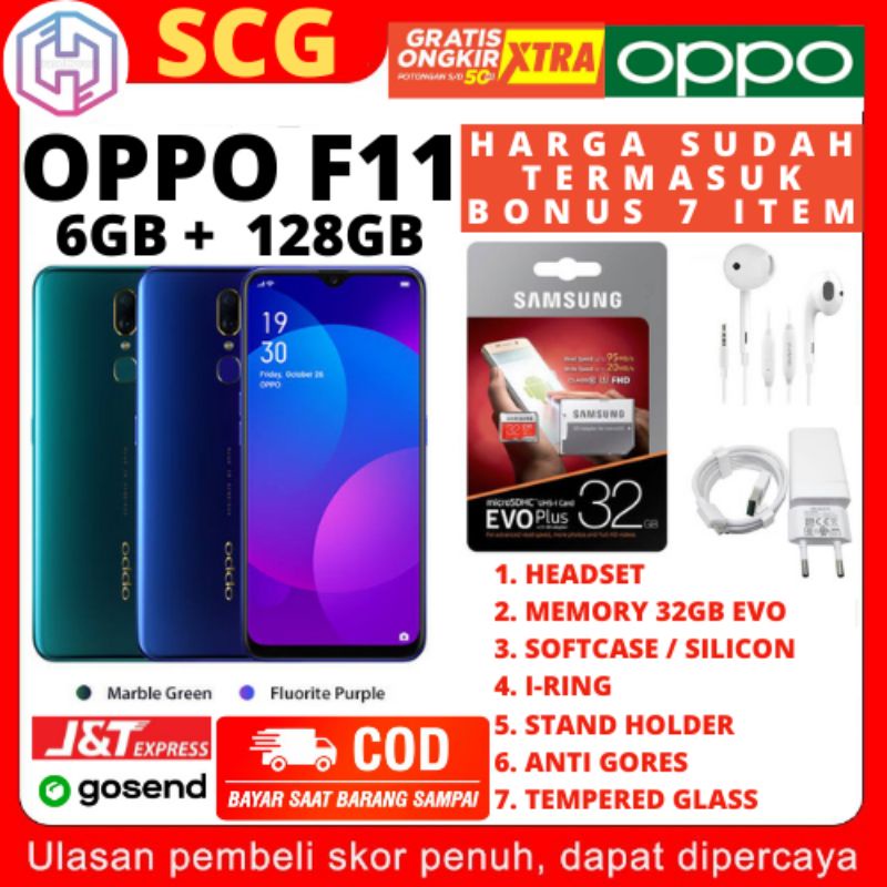 Jual OPPO F11 6/128 RAM 6GB ROM 128GB GARANSI 1 TAHUN | Shopee Indonesia