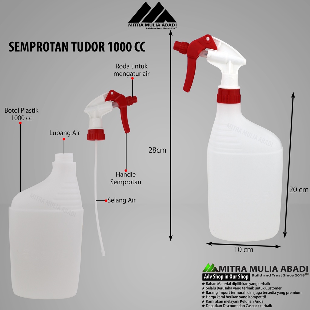 Semprotan Tudor 1000 cc semprotang angsa semprotan desinfektan