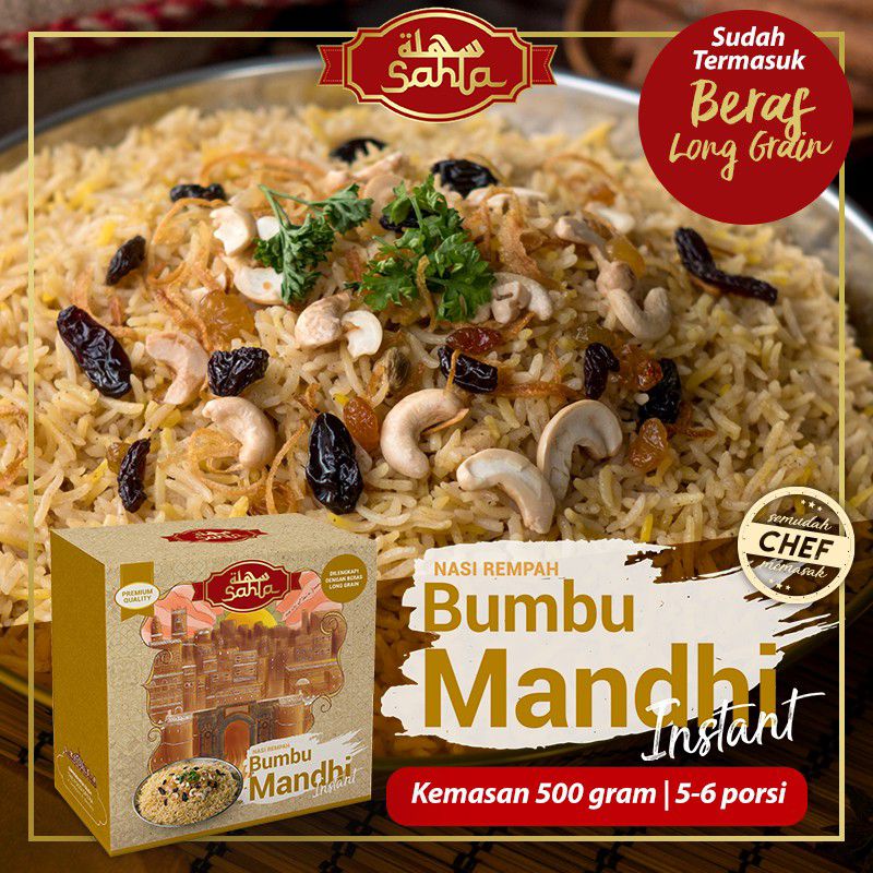 

SAHLA NASI REMPAH BUMBU MANDHI INSTAN