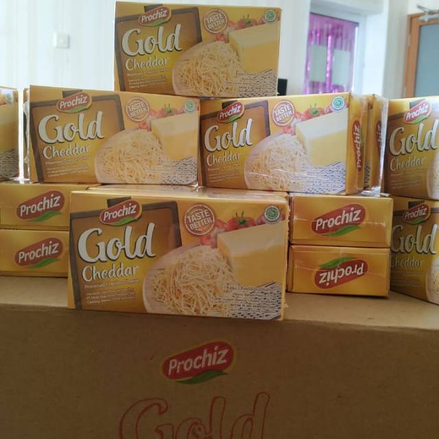 Keju Prochiz Gold 160gr Keju Cheddar 160 gram