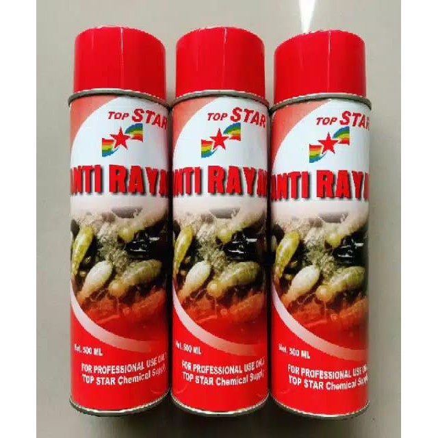 Cairan Obat Anti Rayap Spray Semprot Top Star 500ml Obat Ampuh Pembasmi Rayap Instant Original Cairan Spray Semprot Penghilang Pembasmi Rayap