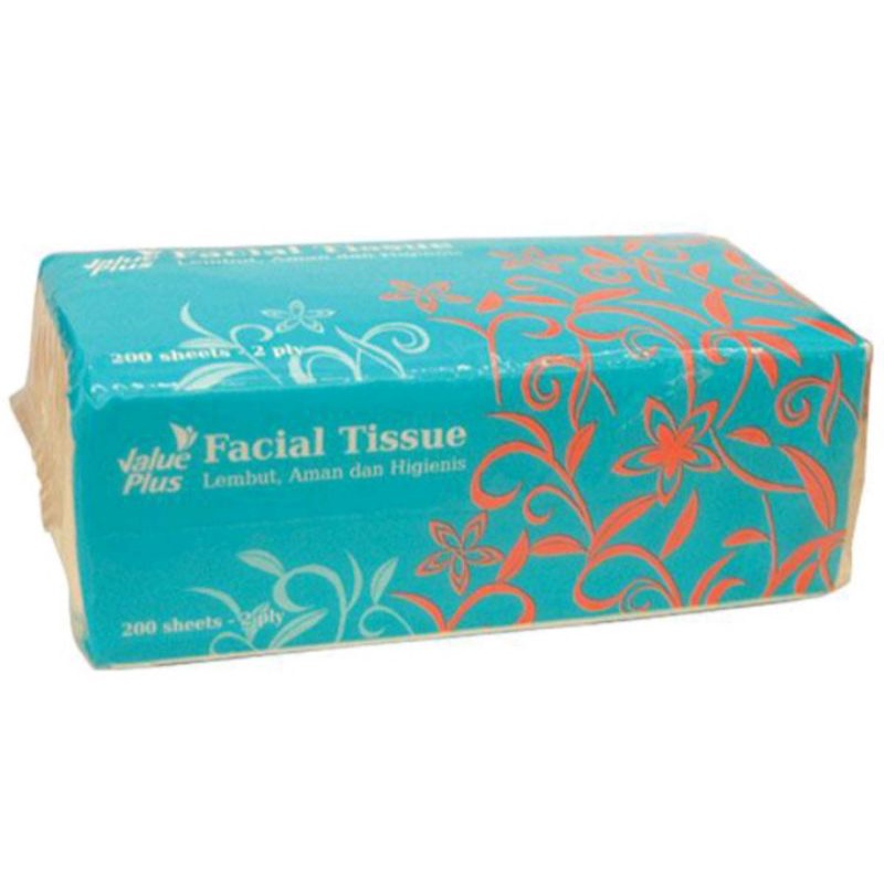 Tissue Wajah Value Plus 200 sheets