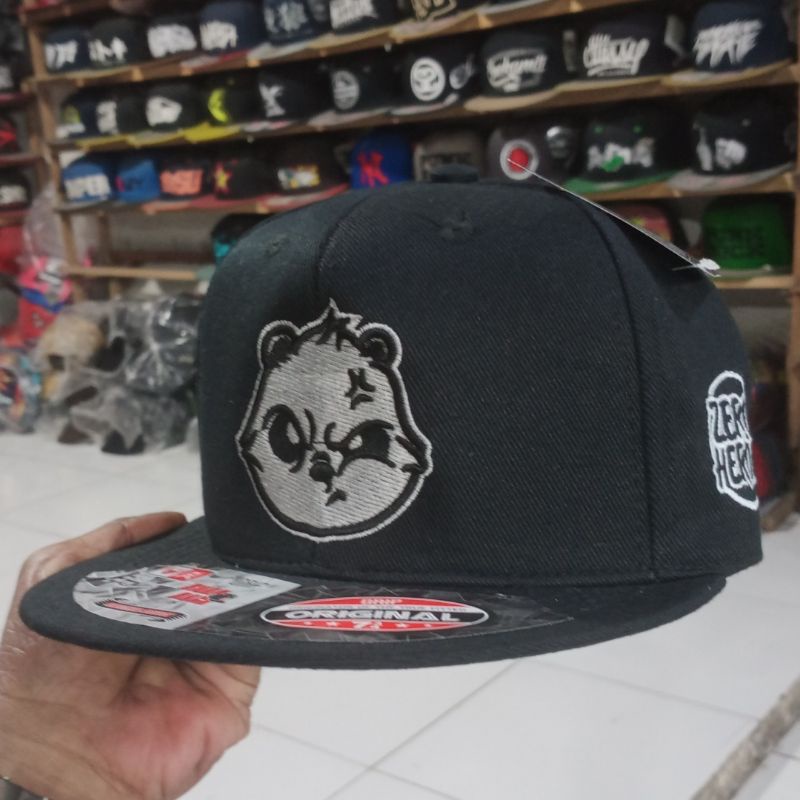 topi snapback caps zeroi heroes topi hip hop pria dewasa