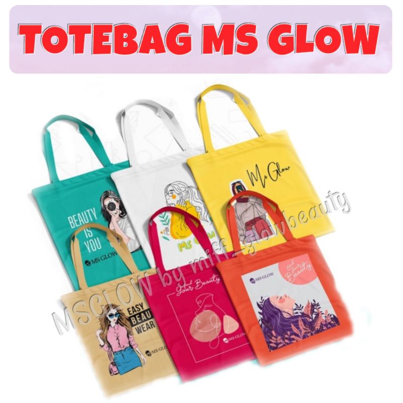 TOTEBAG MS GLOW TOTE BAG MSGLOW