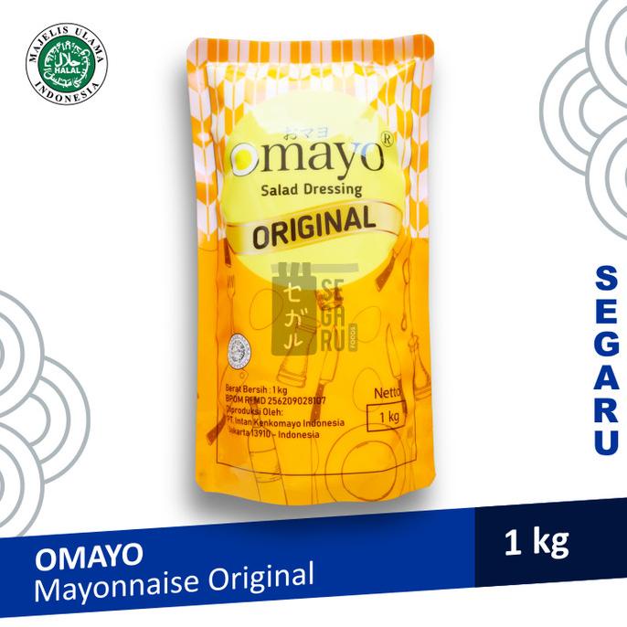

[[COD]] Mayonaise Mayo Salad Dressing Omayo Original 1kg STOK TERBATAS Kode 530