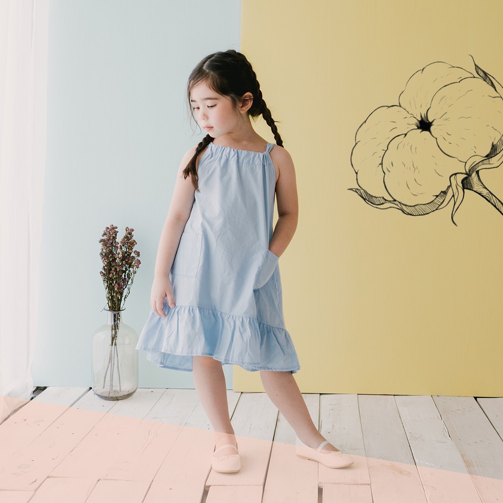 Bianca Dress Light Blue