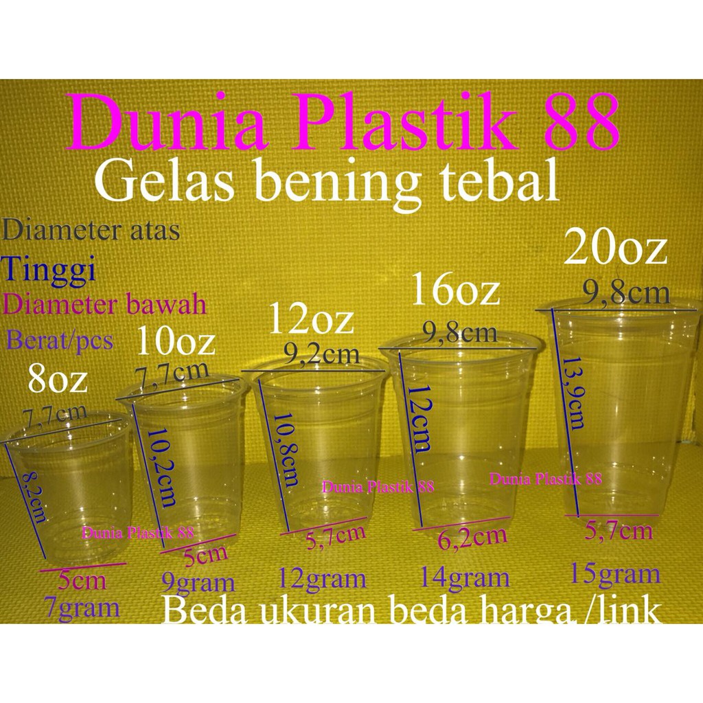 Gelas 14 Oz Berapa Ml Ukuran Gelas Plastik 16 Oz Berapa Ml 