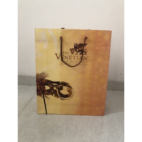 

Paper bag The Venetian Macao Resort Hotel original authentic