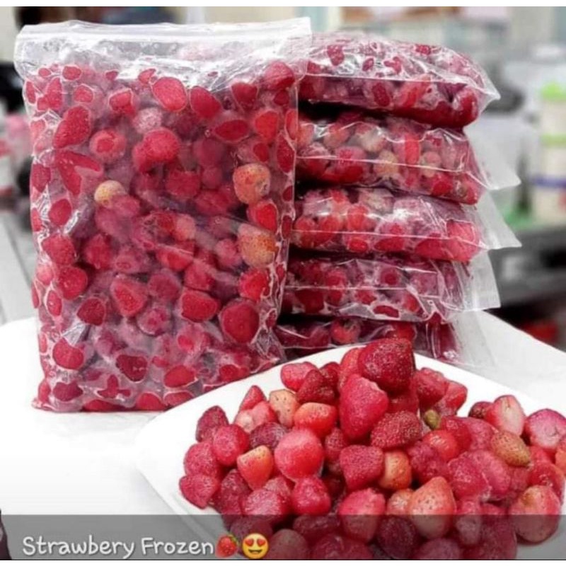 

strawberry frozen