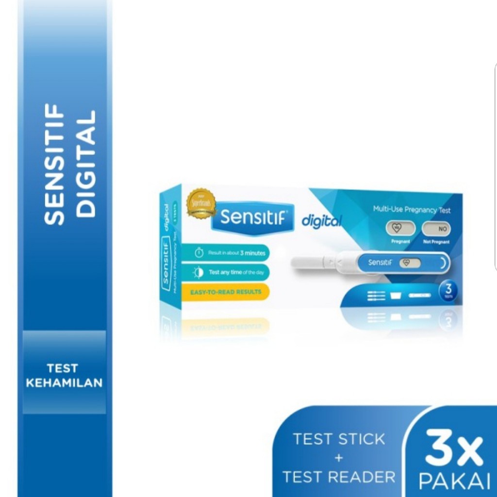 SENSITIF DIGITAL TESTPACK 3'S