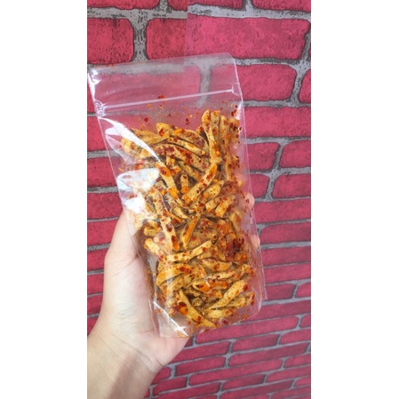 

Basreng pedas Cikruh Daun jeruk