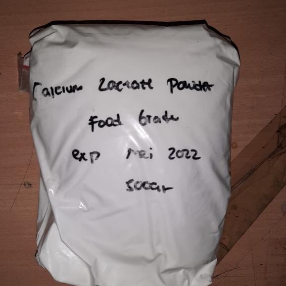 

Tepung Kalsium Laktat Food Grade 500 gram Calcium Lactate Powder