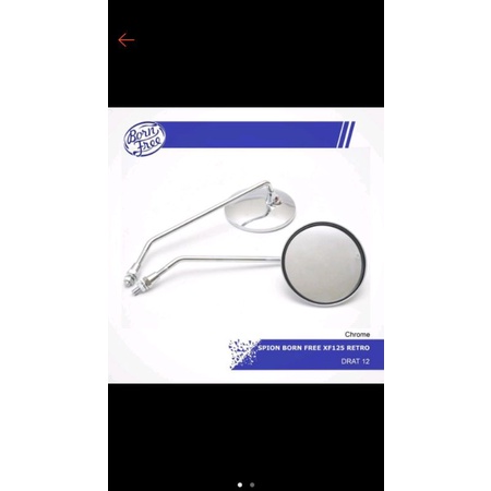 spion bulat c70 - spion retro c70 - spion c70 - Spion honda C70 CB GL  spion retro panjang
