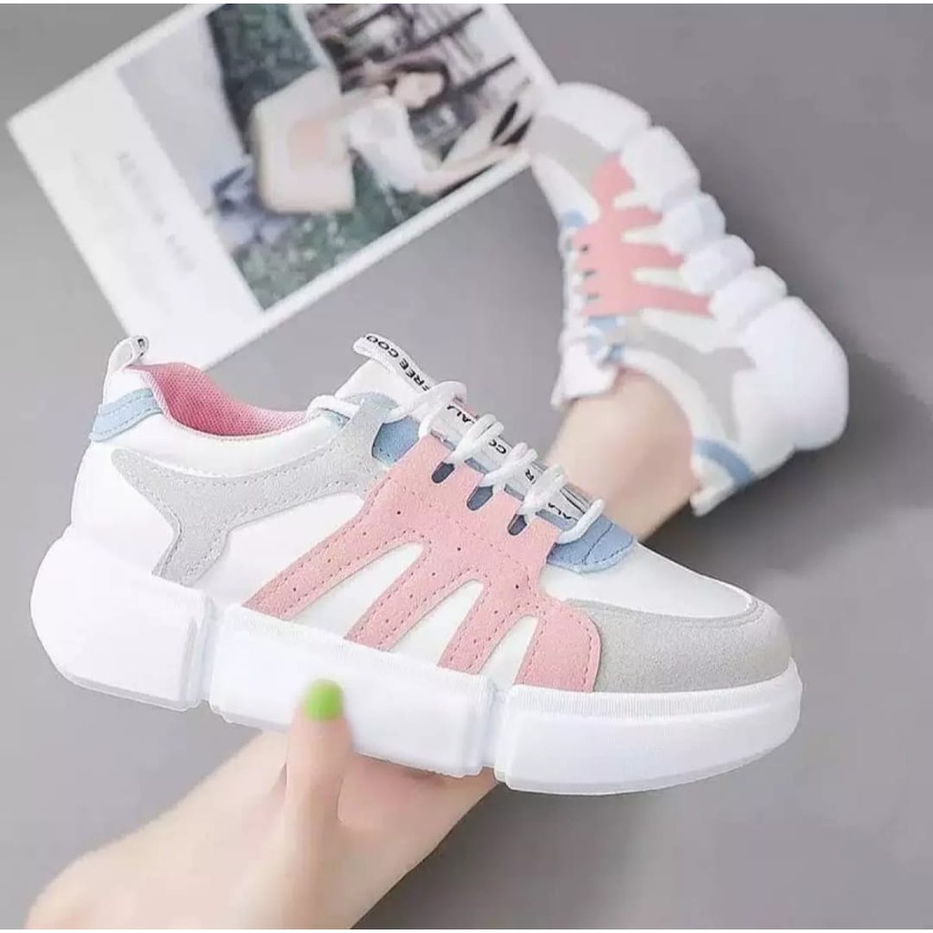 ARY_Shoes- PROMO BAYAR DITEMPAT (COD) Sepatu Wanita Terbaru 2021 Sneakers Sepatu Wanita Korea Murah