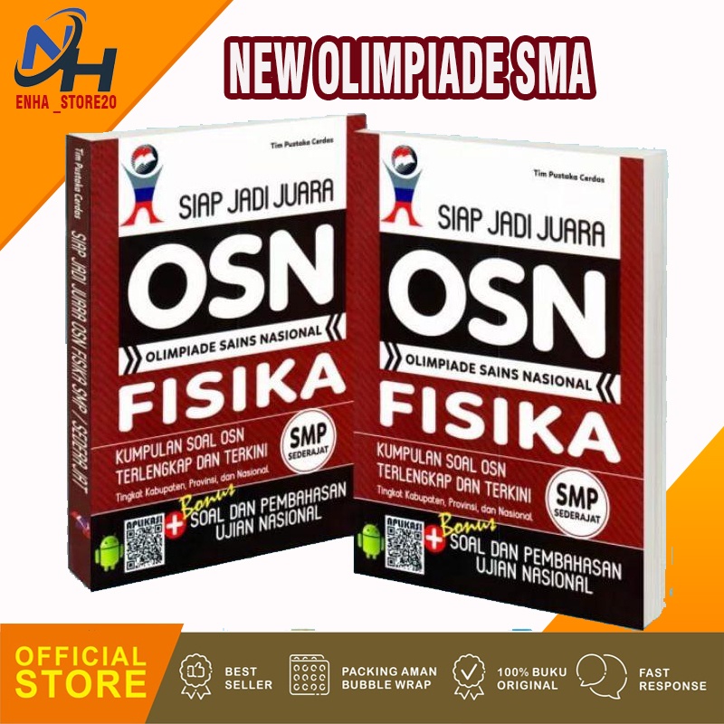 Buku KSN KSM Olimpiade Sains Siap Juara OSN IPA Fisika SMP MTs Terbaru Murah Best Seller Original