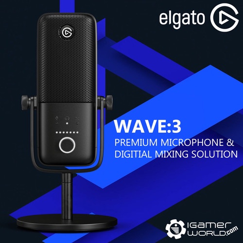 Elgato Wave  Premium USB Condenser Microphone Digital Mixing Solution