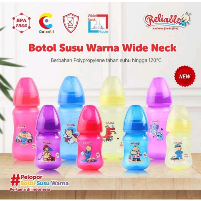 Reliable Botol Susu Wide Neck 160ml RBS-9961