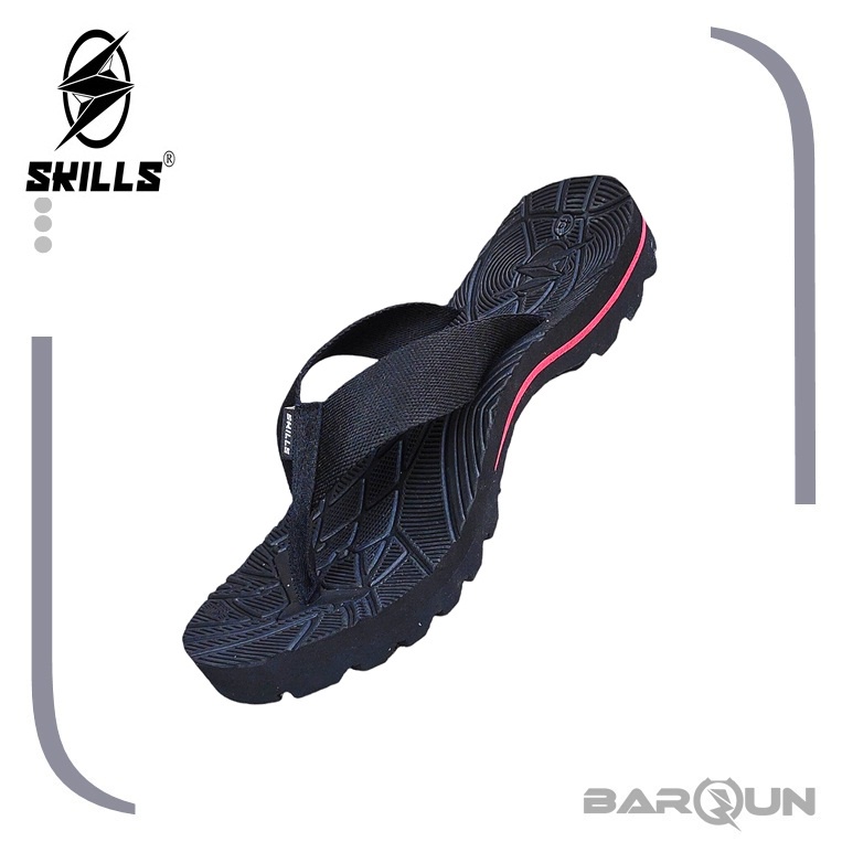 Sendal Skills Barqun Sandal Gunung  pria Japit Traventure Original Outdoor