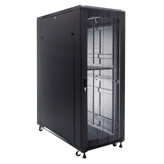 INDORACK Standing Close Rack 32U Perforated Door IR11532P Depth 1150mm