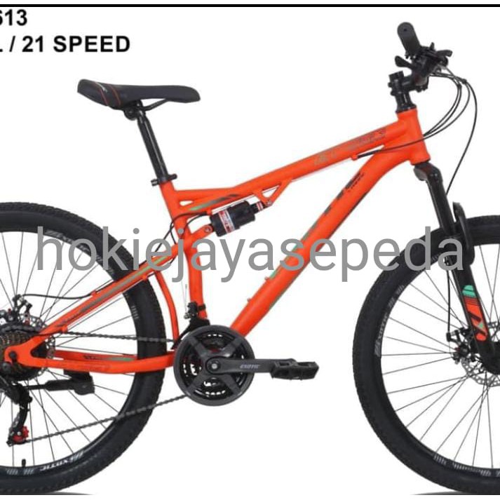  Sepeda  Gunung Exotic  2613 MTB Full  suspension  Shopee 