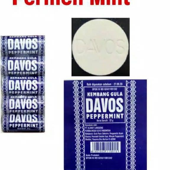 

PROMO HARI INI!!! Permen Davos - Permen Jadul Rasa Mint by Jadoel Snack