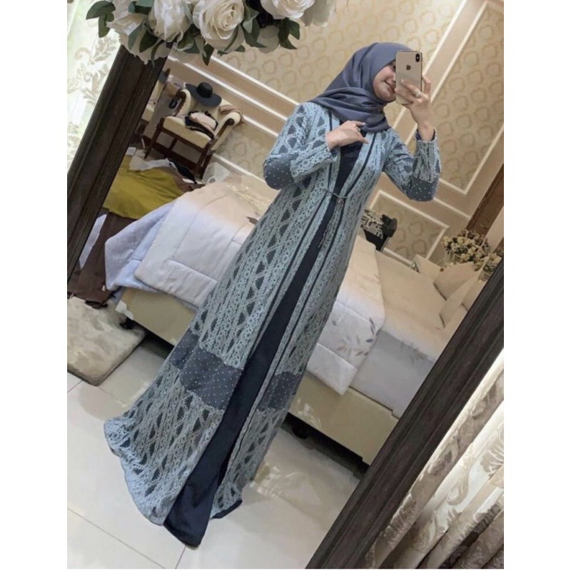 [BOOKED BY KAK SARI] Jehanaraa Luxury - Baby Blue size L by Kaleela