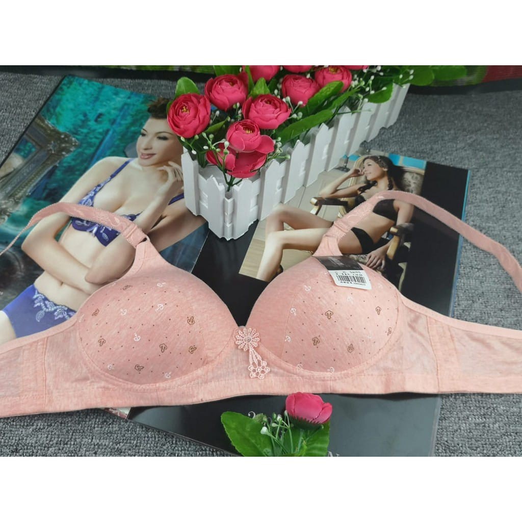 Bra/BH Wanita Import - Seri 268 Busa Tipis Kain Lembut