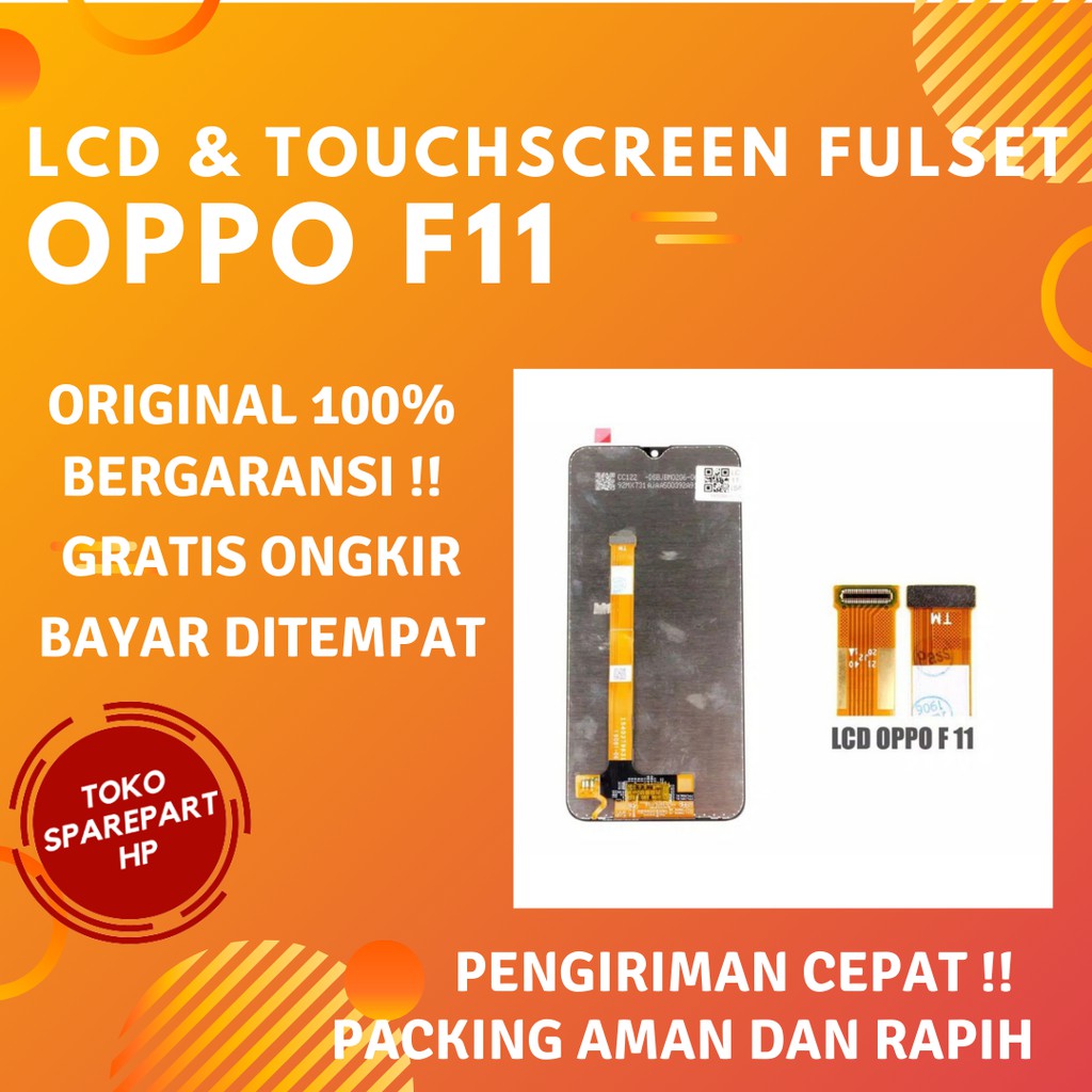 Lcd Ori Oppo F11 Fullset Lcd Screen + Touchscreen For Opo F11 Original Full set