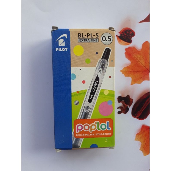 

Pulpen Pilot BL-PL-5 Extra Fine 0.5 Poplol Roller Ball Pen Pop Lol
