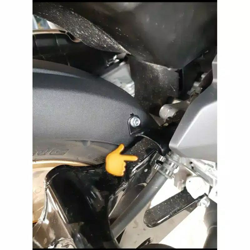 Hugger / Spakbor kolong yamaha Nmax MHR thx 2015-2023