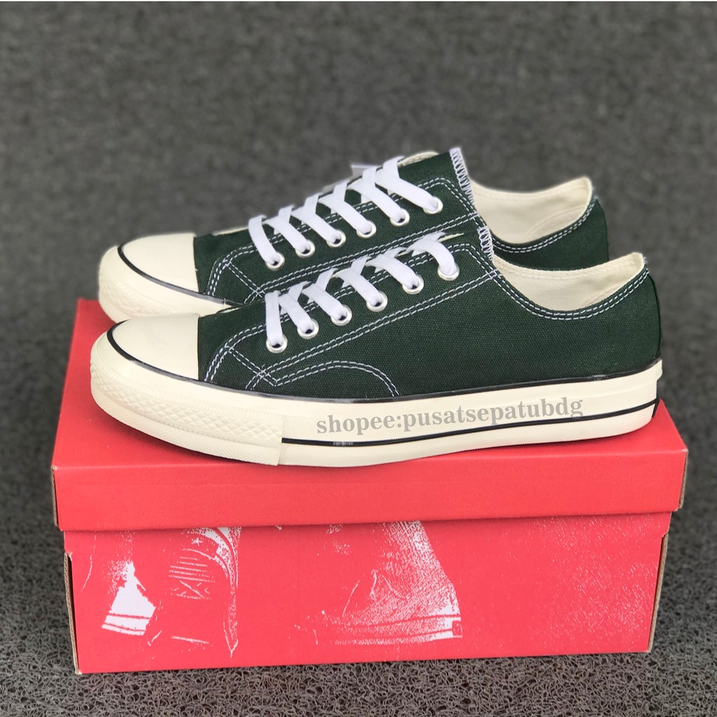 SEPATU CONVERSE 70S LOW CT ALL STAR GREEN HERBAL