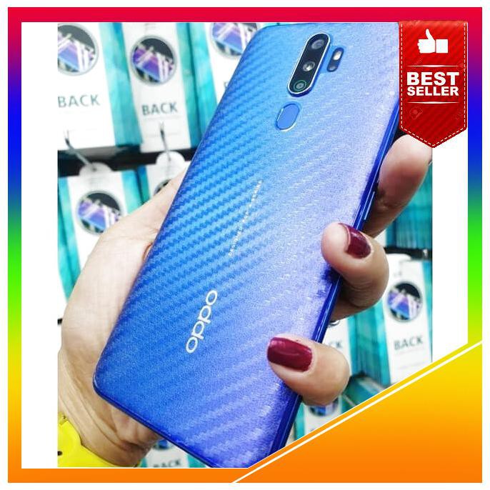 Acc Hp Infinix Smart 5 Skin Carbon Karbon Garskin Anti Gores Belakang