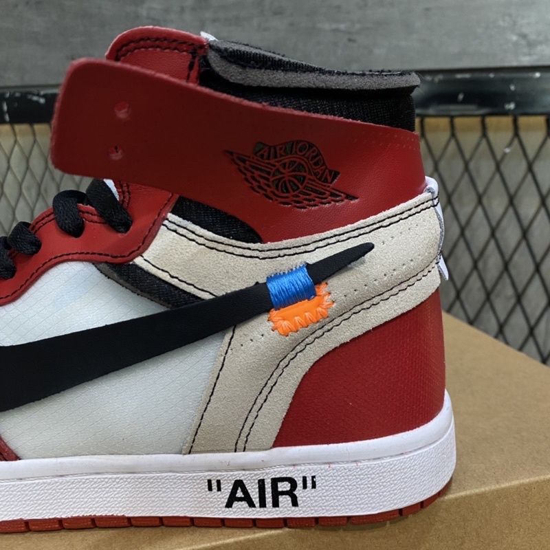 beat up off white jordan 1