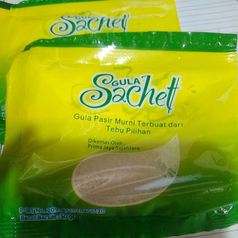 

Gula Sachet 50gr
