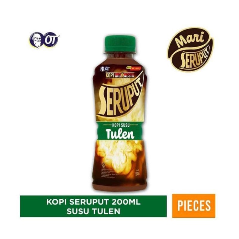 

BARU! SERUPUT Minuman Kopi Susu Tulen 200 ml