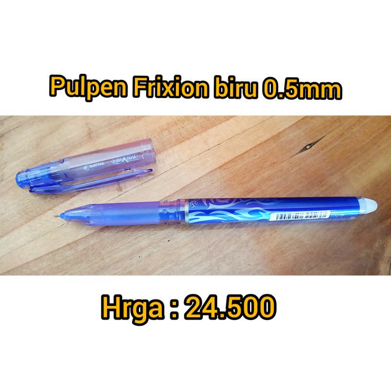 

Pulpen Pilot Frixion 0.5mm Biru