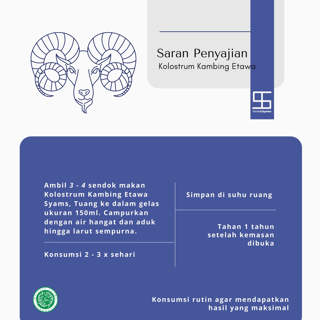

Preum Susu Kambing Etawa Kolostrum Colostrum Bubuk Ternak Syams 1000 Gram 1 Kg Murni Organik Pure